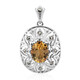 Pendentif en argent et Citrine (Annette classic)