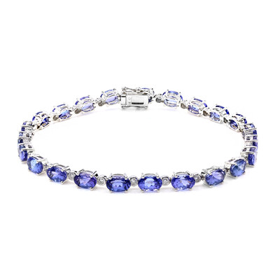 Bracelet en or et Tanzanite AAA (CIRARI)