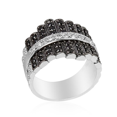 Bague en argent et Zircon