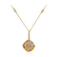 Collier en or et Diamant fancy SI2 (CIRARI)