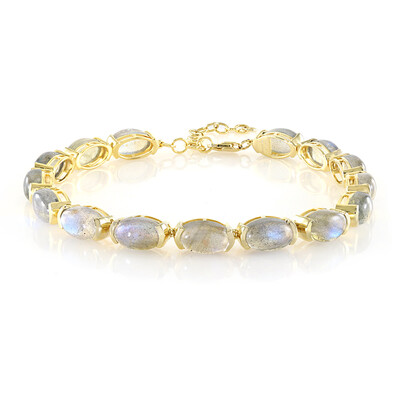 Bracelet en argent et Labradorite bleue de Maniry (KM by Juwelo)