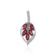 Pendentif en argent et Rubis de Madagascar