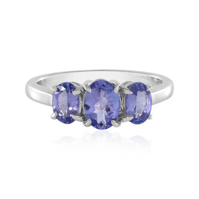 Bague en argent et Tanzanite