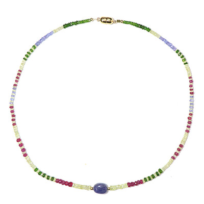 Collier en argent et Tanzanite (Riya)