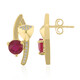 Boucles d'oreilles en or et Rubis de Bemainty