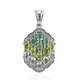 Pendentif en argent et Kyanite Menthe