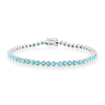 Bracelet en argent et Turquoise Sleeping Beauty