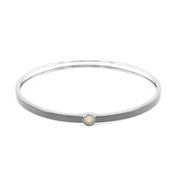 Bracelet en argent et Opale Welo