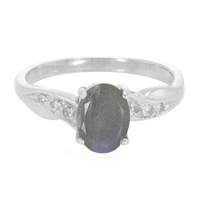 Bague en argent et Labradorite