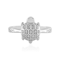 Bague en argent et Zircon