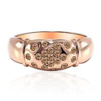 Bague en or et Diamant rose de France SI1 d'Argyle 