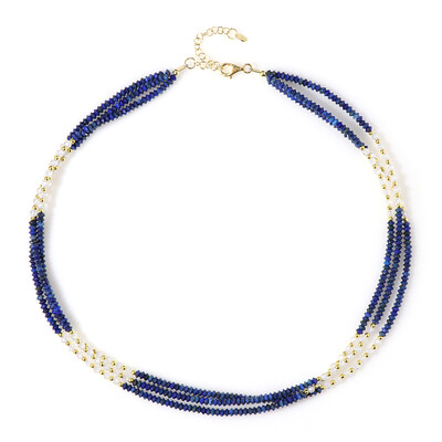 Collier en argent et Lapis-Lazuli (Riya)