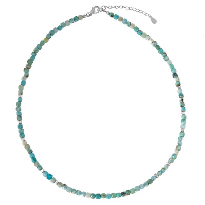 Collier en argent et Larimar