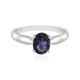 Bague en argent et Iolite