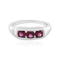 Bague en argent et Grenat Rhodolite