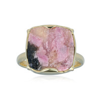 Bague en argent et Rhodonite Sulavesi (Bali Barong)