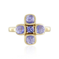 Bague en argent et Tanzanite (KM by Juwelo)