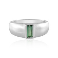 Bague en argent et Tourmaline verte de Benedito (Adela Silber)