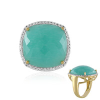 Bague en argent et Amazonite