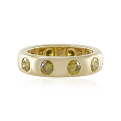 Bague en or et Diamant jaune I2 (de Melo)