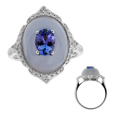 Bague en or et Tanzanite AAA (CIRARI)