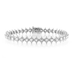 Bracelet en argent et Zircon (Dallas Prince Designs)