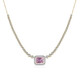 Collier en or et Kunzite AAA (de Melo)