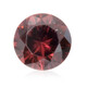 Zircon rouge 0,92 ct