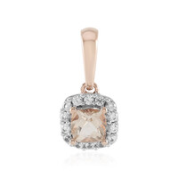 Pendentif en or et Morganite