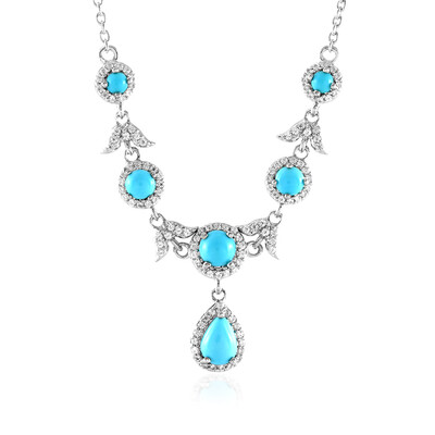 Collier en argent et Turquoise Sleeping Beauty