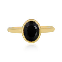 Bague en argent et Onyx noir