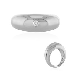 Bague en argent et Diamant I2 (H) (de Melo)