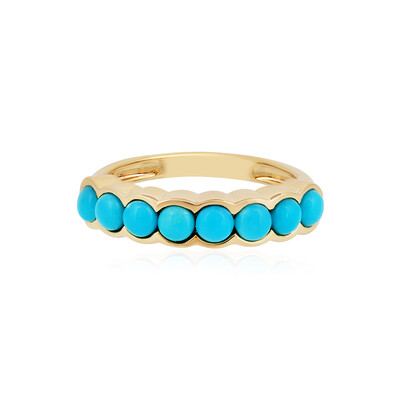 Bague en argent et Turquoise Sleeping Beauty