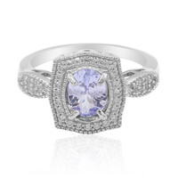 Bague en argent et Tanzanite