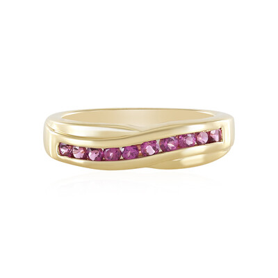 Bague en argent et Grenat Rhodolite