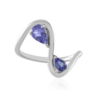 Bague en argent et Tanzanite