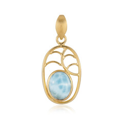 Pendentif en argent et Larimar