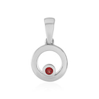 Pendentif en argent et Rubis de Tanzanie