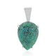 Pendentif en argent et Chrysocolle