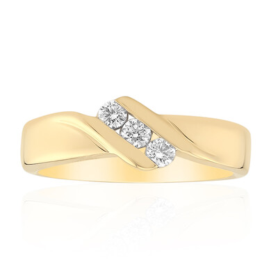 Bague en or et Diamant IF (D) (Annette)