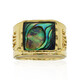 Bague en argent et Coquillage d'Abalone (Art of Nature)