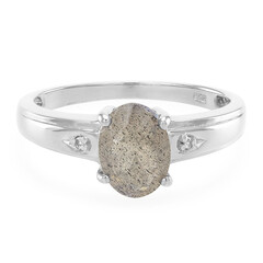 Bague en argent et Labradorite