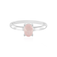 Bague en argent et Quartz rose