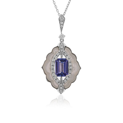 Collier en or et Tanzanite AAA (CIRARI)