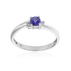 Bague en or et Tanzanite AAA