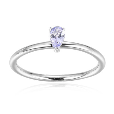 Bague en argent et Tanzanite