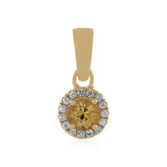 Pendentif en or et Zircon jaune (Adela Gold)