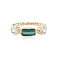 Bague en or et Indicolite (Adela Gold)