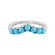 Bague en argent et Turquoise Sleeping Beauty (Faszination Türkis)