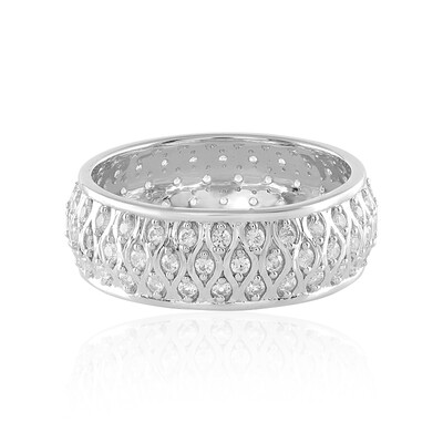 Bague en argent et Zircon